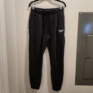 Men's Black Reebok Joggers